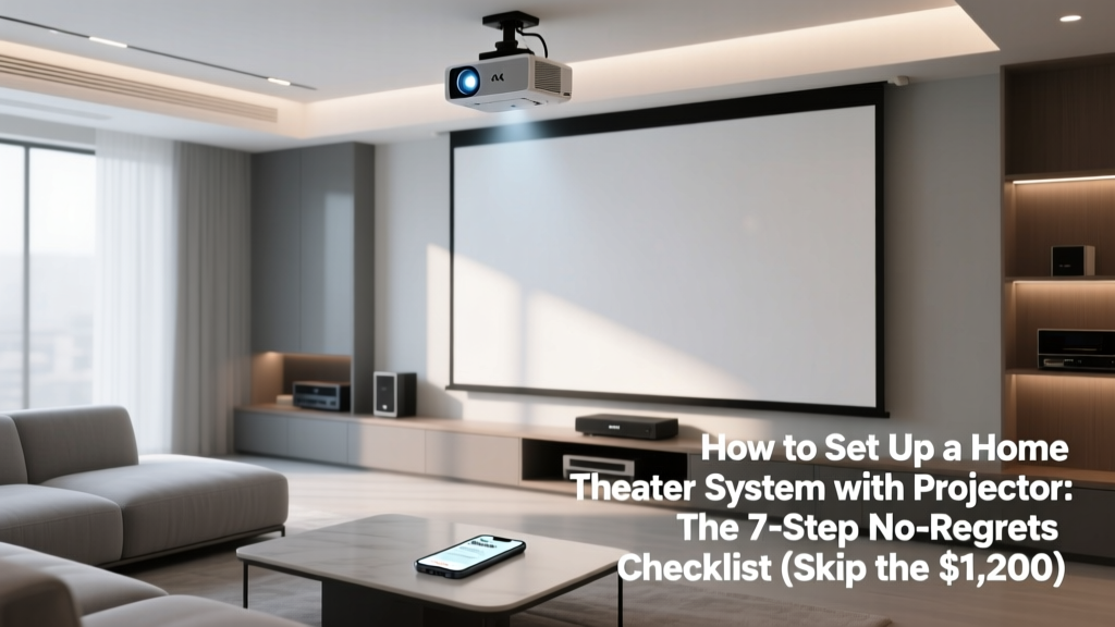 How To Set Up A Home Theater System With Projector (2026)