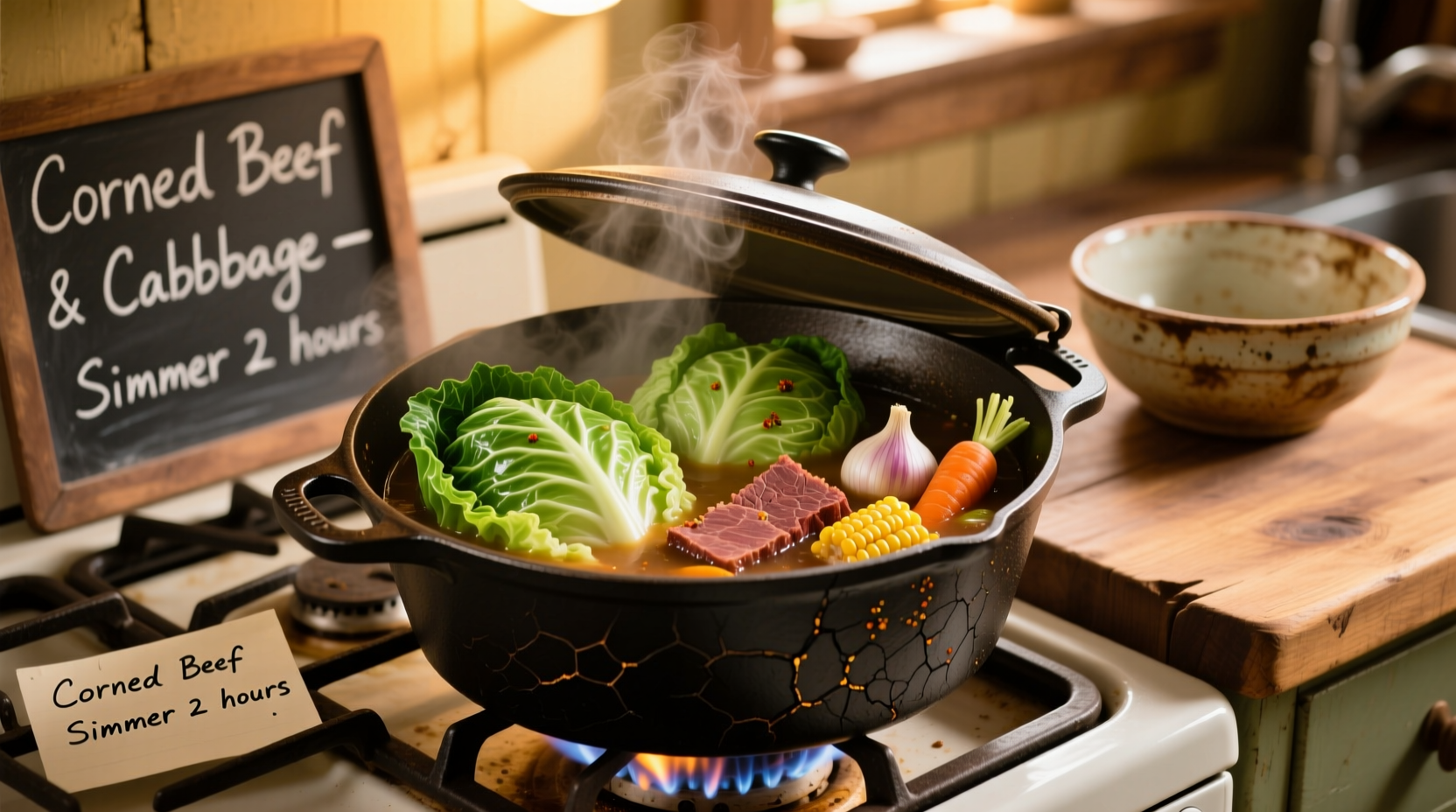 how do you cook cabbage for corned beef and cabbage