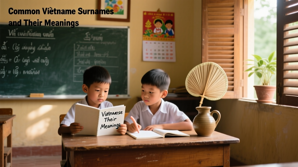 Common Vietnamese Last Names: Origins, Meanings, and Cultural Significance