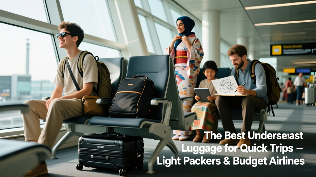 The Best Underseat Luggage for Quick Trips, Light Packers, and Budget Airlines