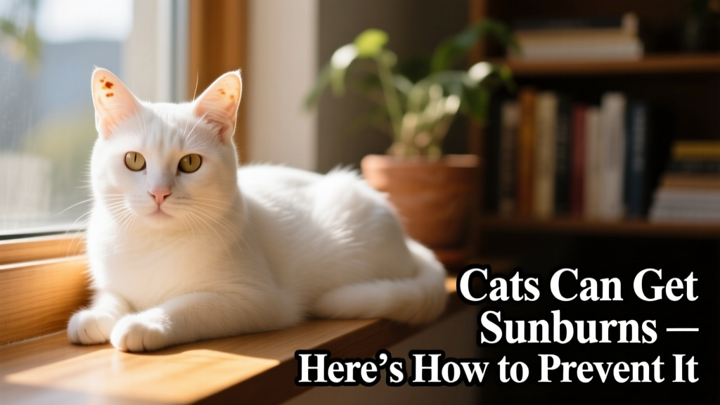 Cats Can Get Sunburns, But Here's How to Prevent It