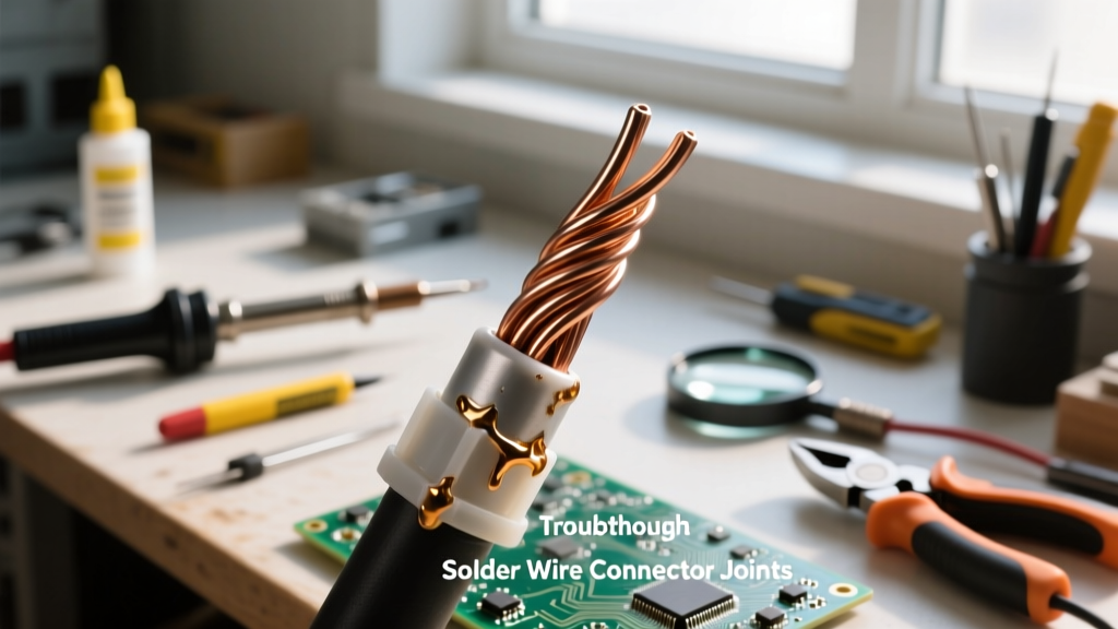 Troubleshooting How to Solder a Wire to a Connector: Fix Bad Joints