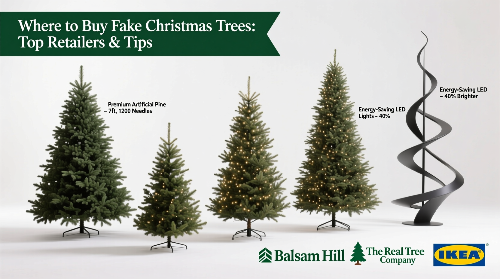 where to buy fake christmas tree