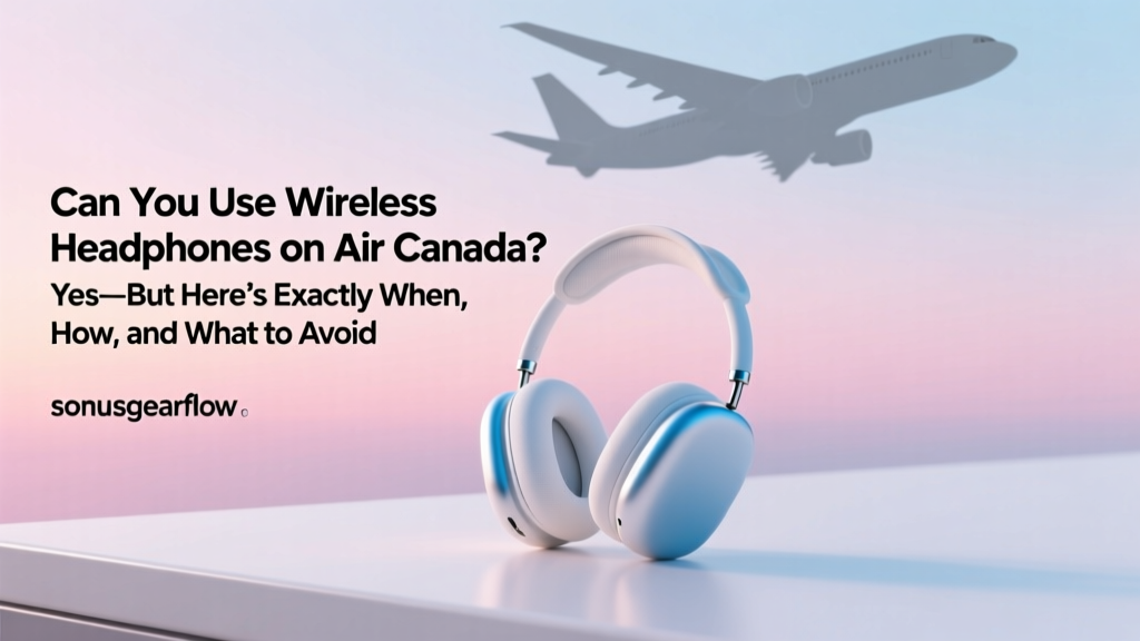 Wireless Headphones on Air Canada: Rules & Tips (2026)