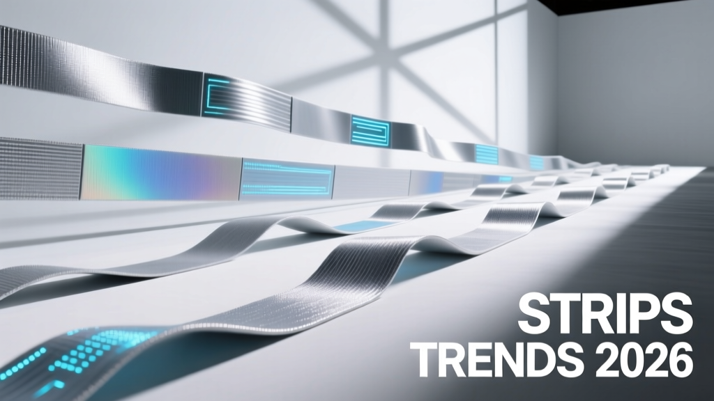 Strips Trends 2026: Precision Adhesion, Sustainable Formulations, and Smart Integration in Medical, Industrial, and Consumer Applications