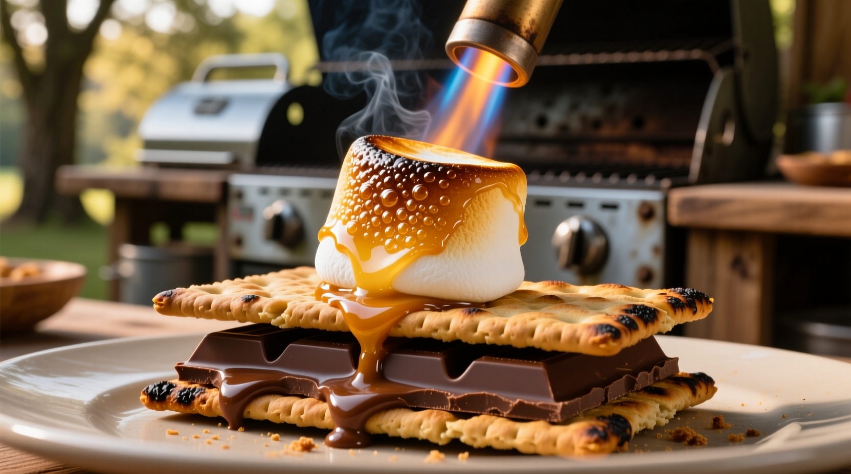 make perfect smores using the broiler