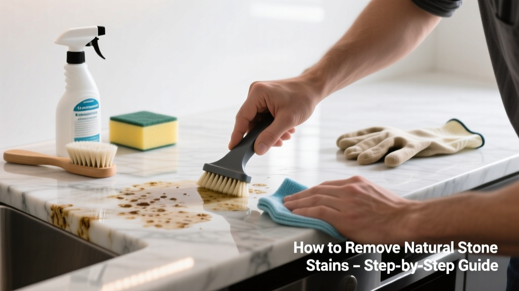 Fixing Natural Stone Stains in the Kitchen