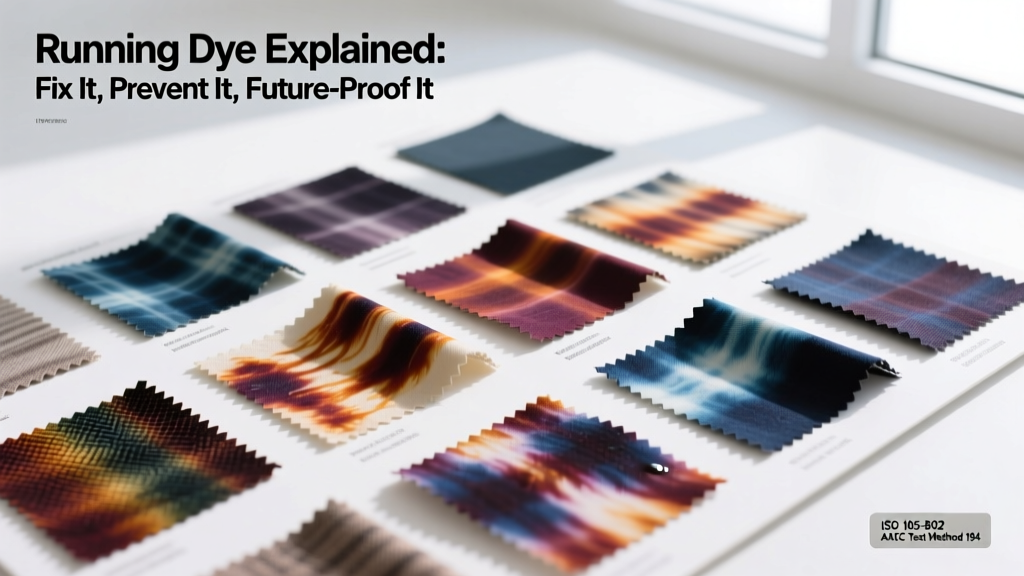 Running Dye Explained: Fix It, Prevent It, Future-Proof It