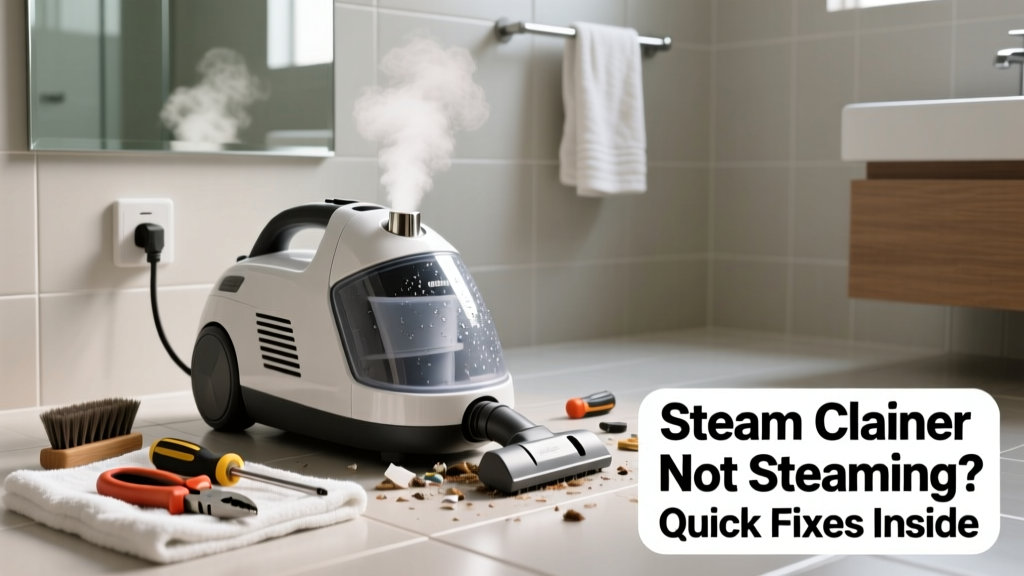 Steam Cleaner Not Steaming in Bathroom: Quick Fixes