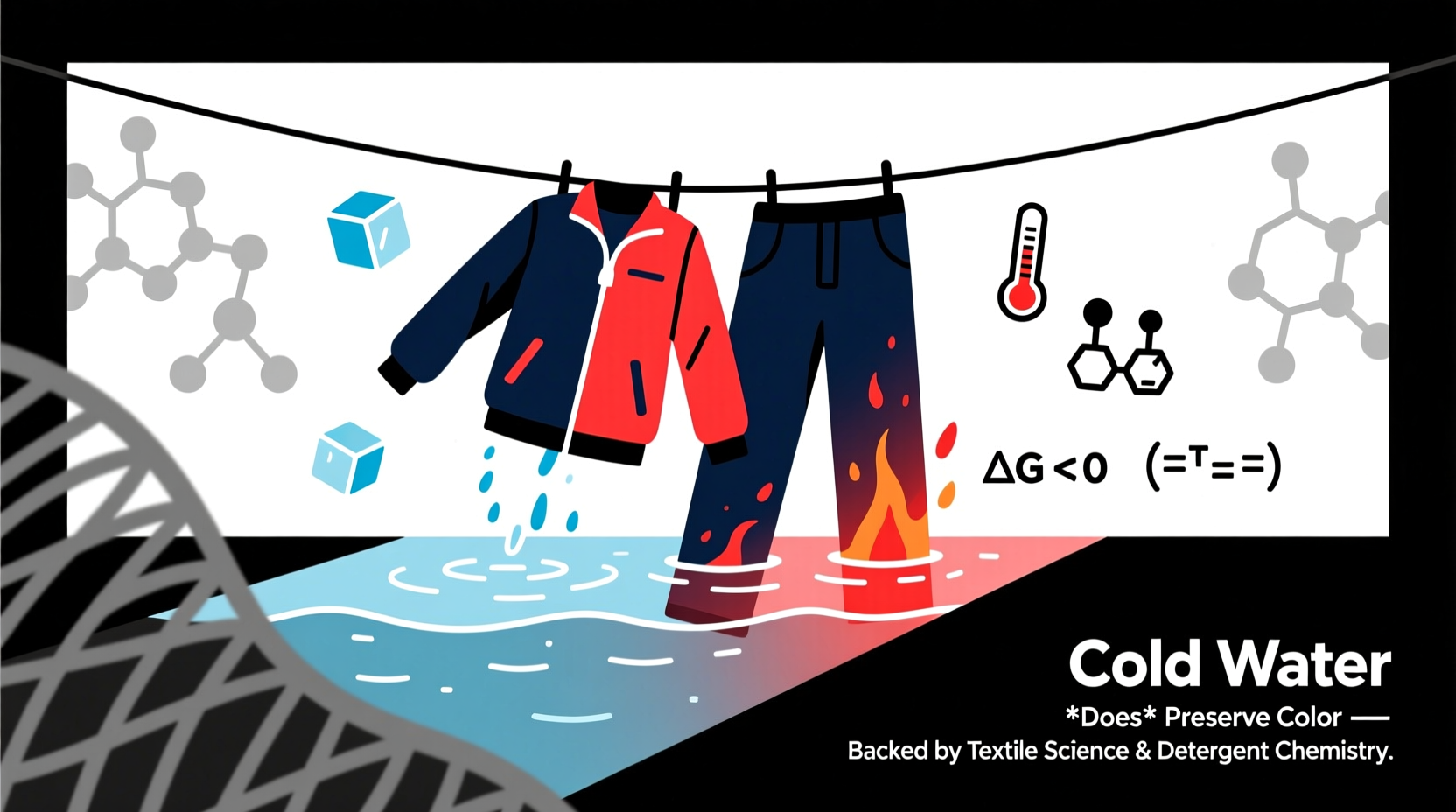 cold water vs warm water for dark clothes the truth