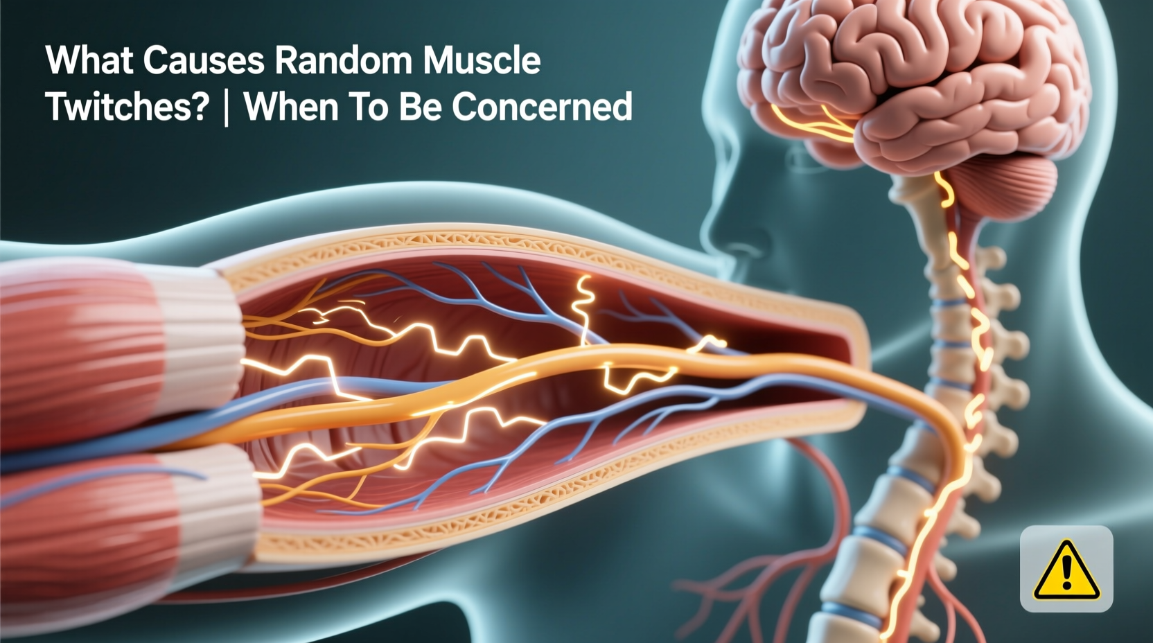 what causes random muscle twitches and when should you be concerned