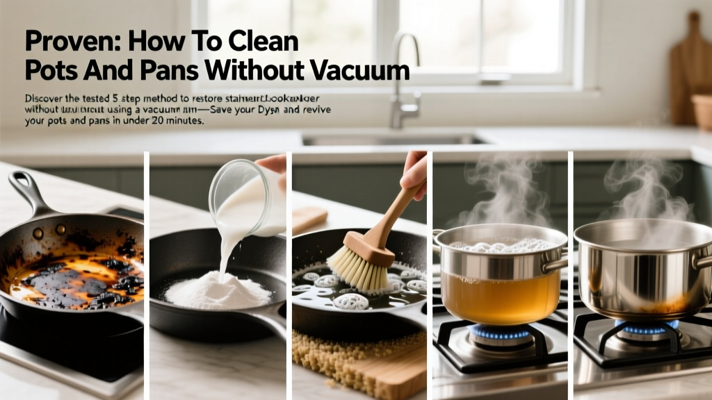 Proven: How To Clean Pots And Pans Without Vacuum