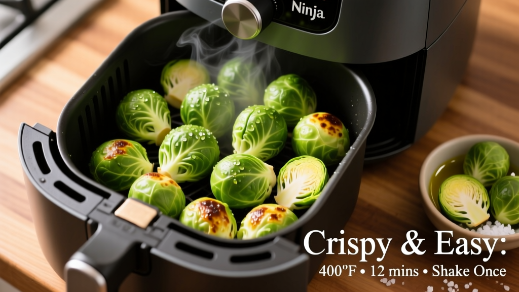 How to Air Fry Brussels Sprouts in a Ninja Air Fryer