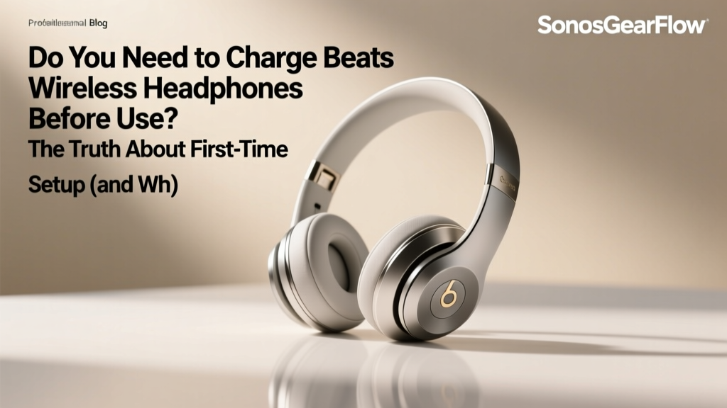 Charge Beats Wireless Headphones Before First Use