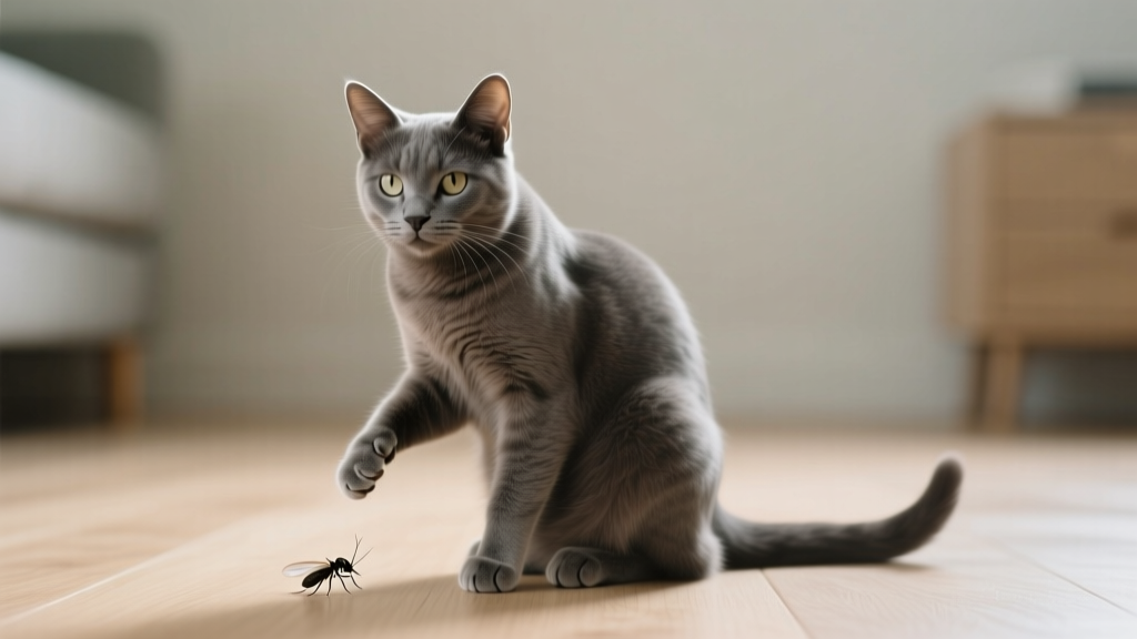 Do Fleas Affect Cats Behavior Classic? Yes