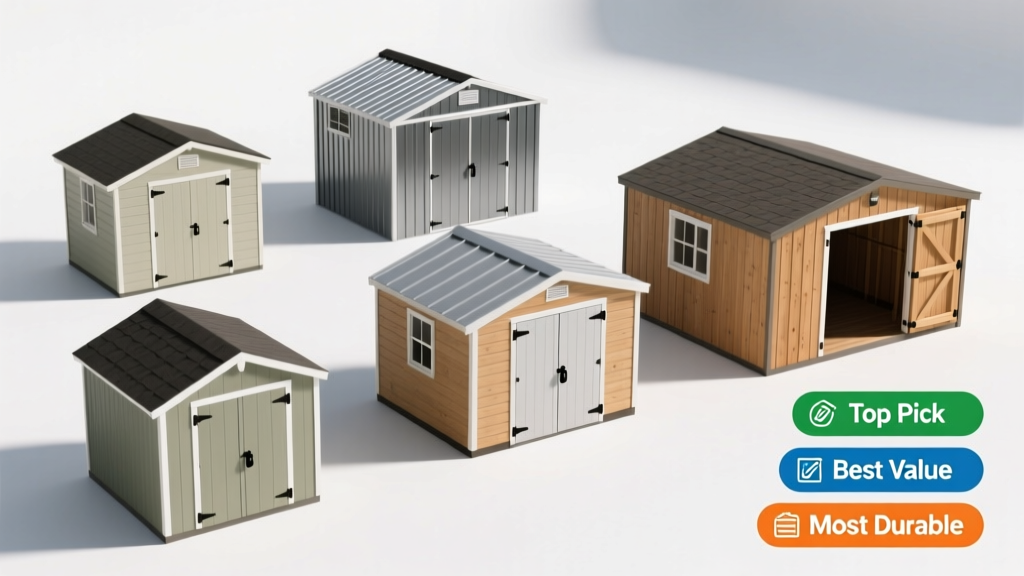 Best Shed for Home Use: Top Picks for Storage & Utility
