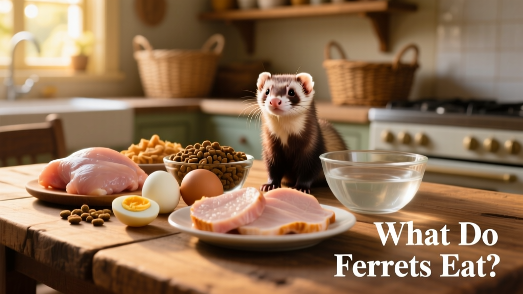 What Do Ferrets Eat?