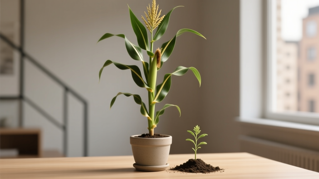 How Tall Do Indoor Corn Plants Get From Seeds?