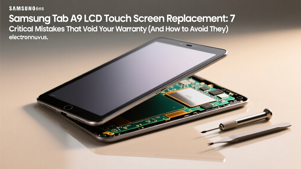 Samsung Tab A9 LCD Touch Screen Replacement: 7 Critical Mistakes That Void Your Warranty (And How to Avoid Them)