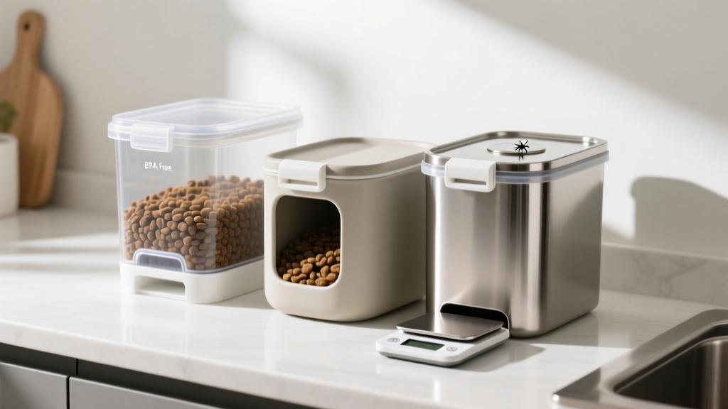 Pet Food Storage Container Comparison: Which Blocks Light...
