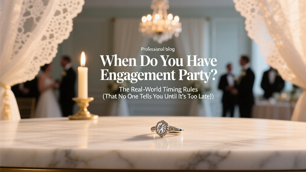Engagement Party Timing Rules (2026)
