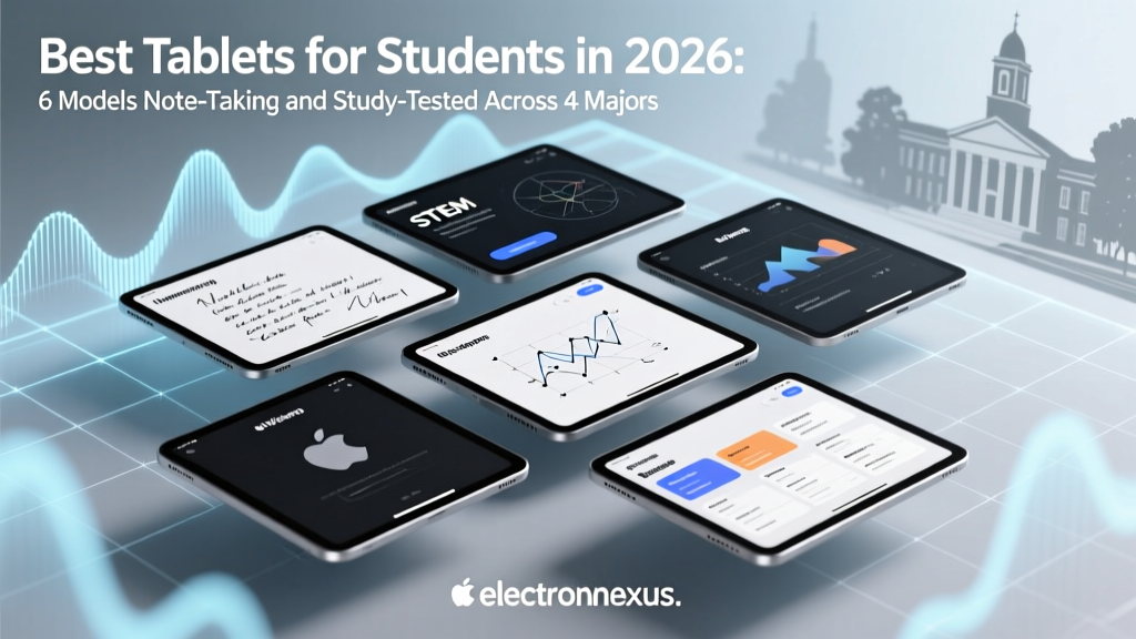 Best Tablets for Students in 2026: 6 Models Note-Taking and Study-Tested Across 4 Majors