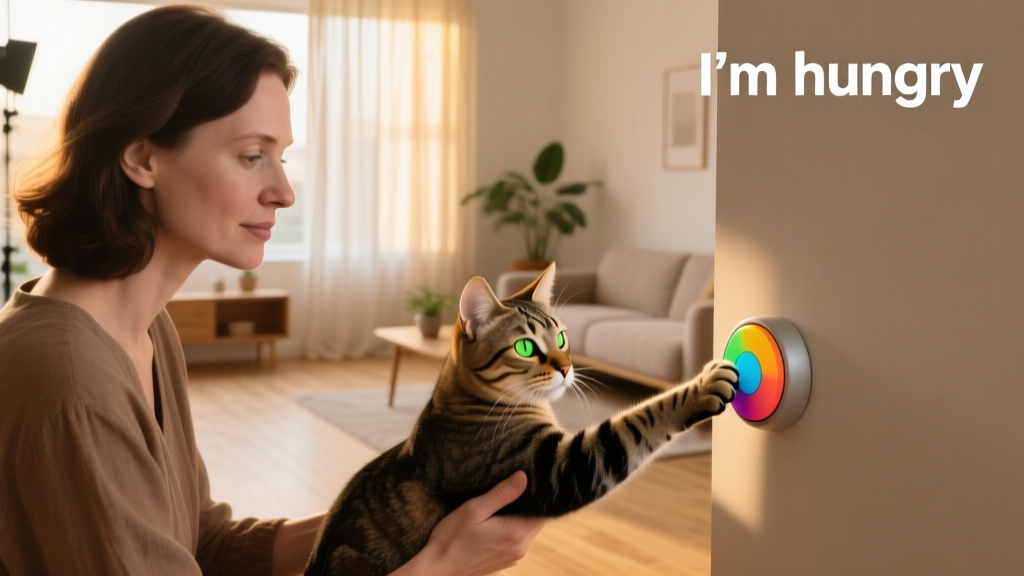 Here’s How to Teach Your Cat to ‘Talk’ with Buttons