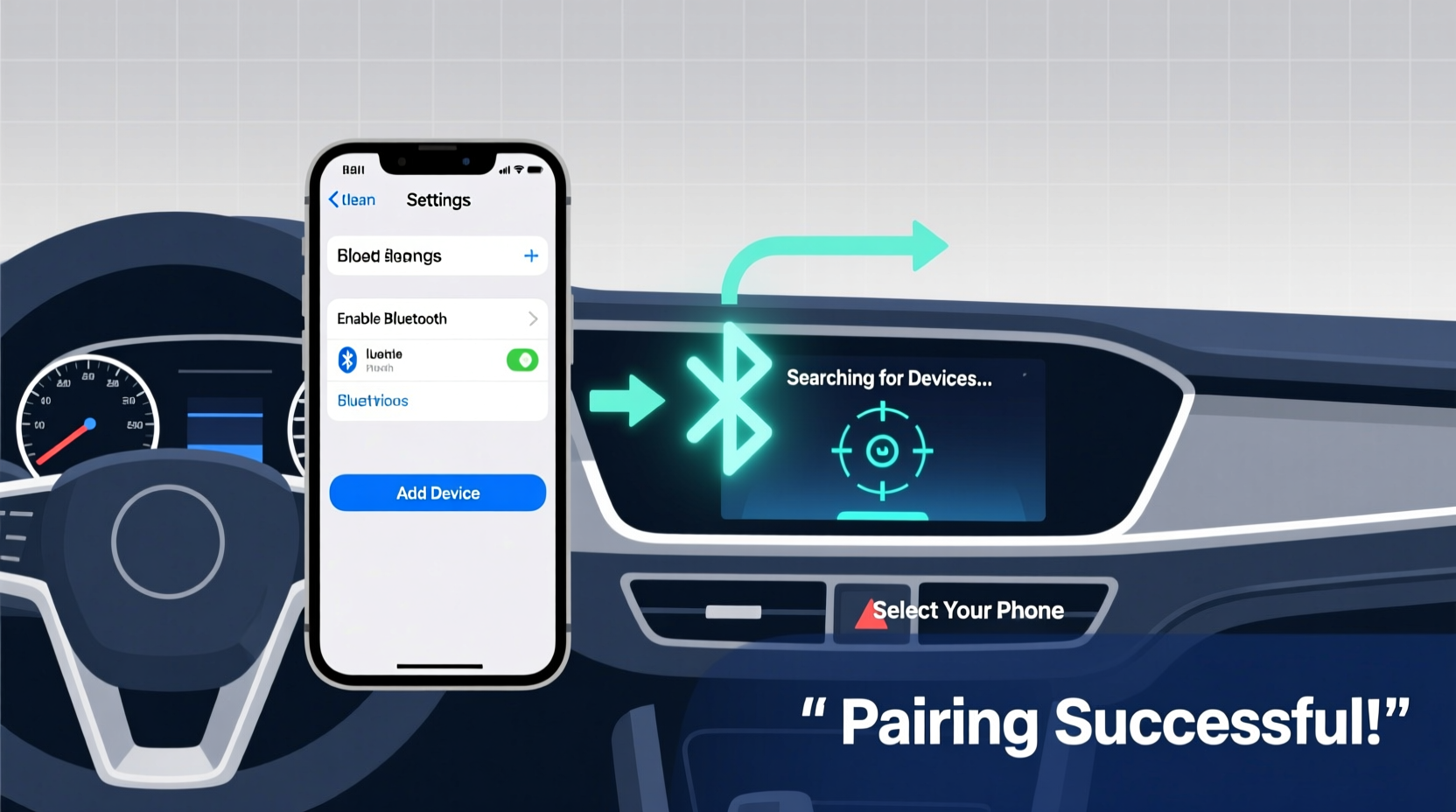 How to Pair Your Phone to Your Car via Bluetooth