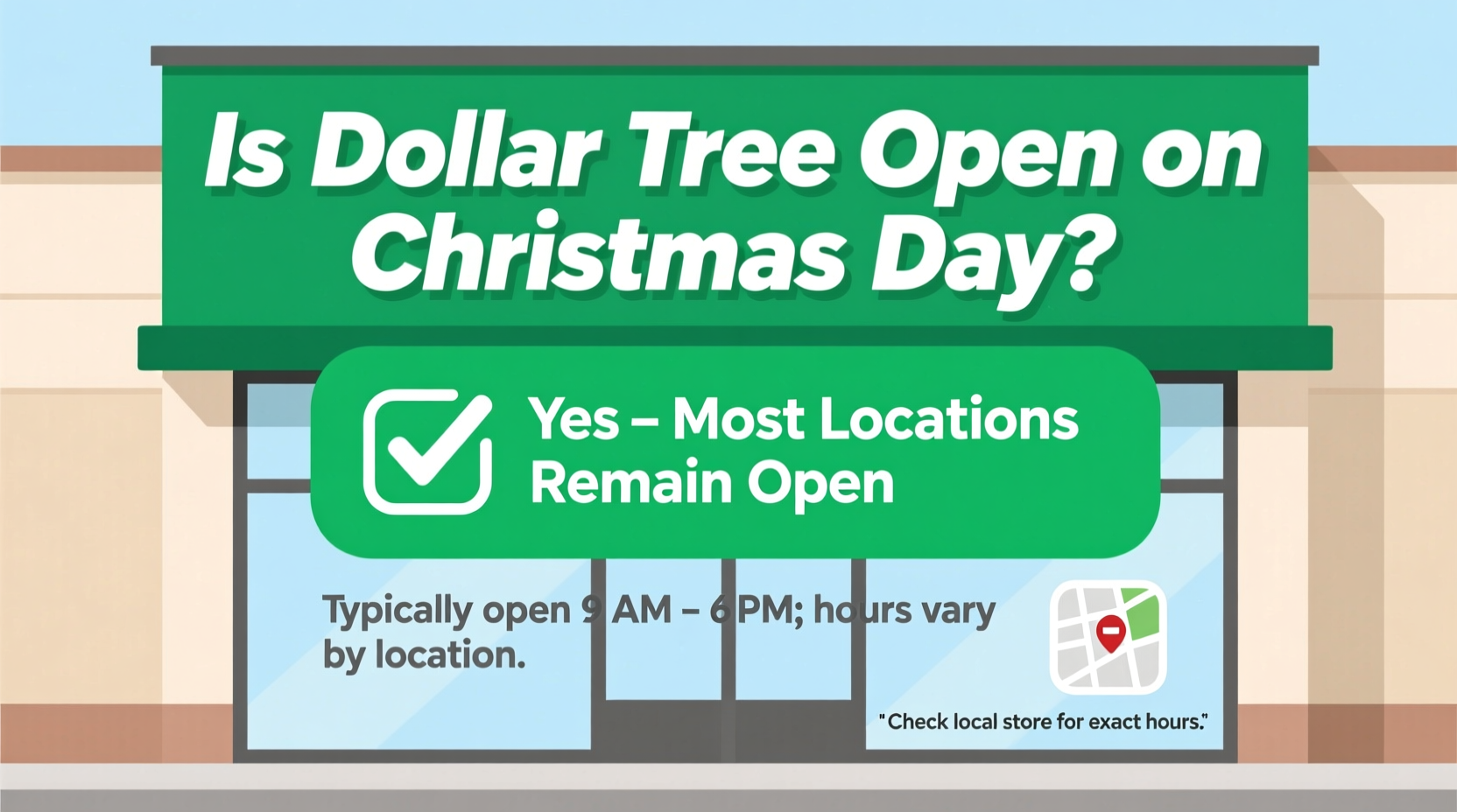 is dollar tree open on christmas day