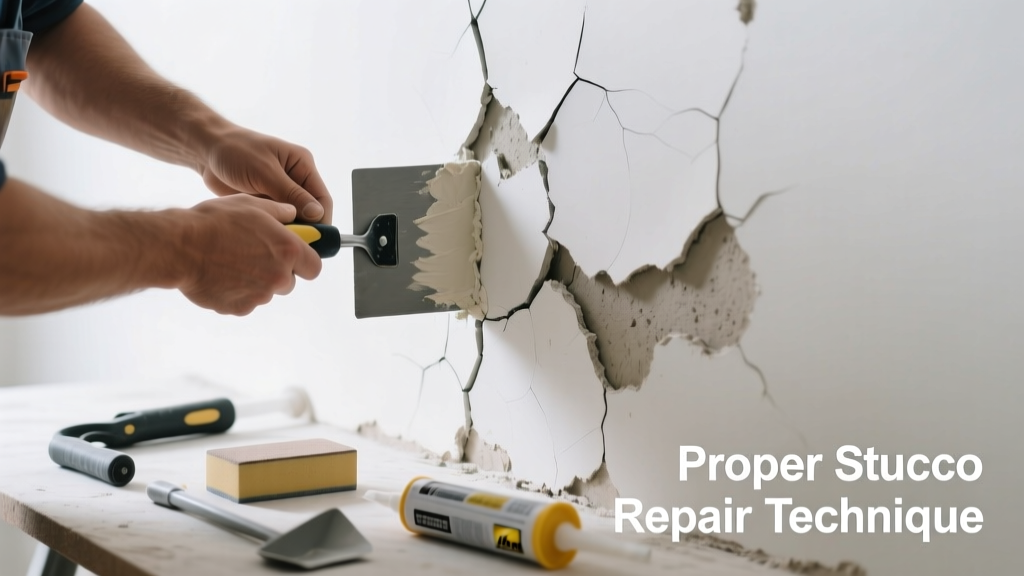 Fixing Stucco Cracking That Isn’t Working Properly
