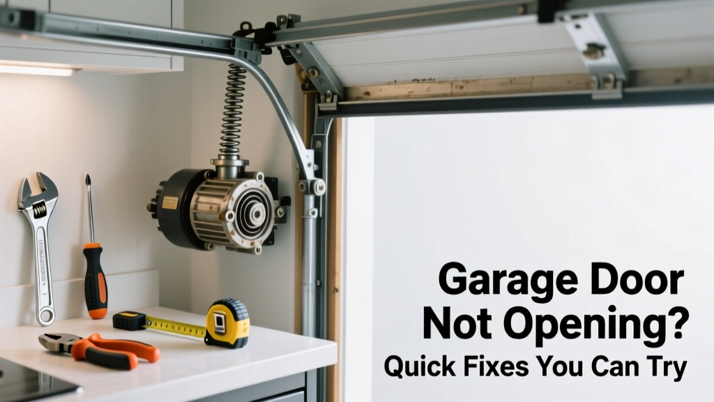 Garage Door Not Opening in Kitchen: Quick Fixes