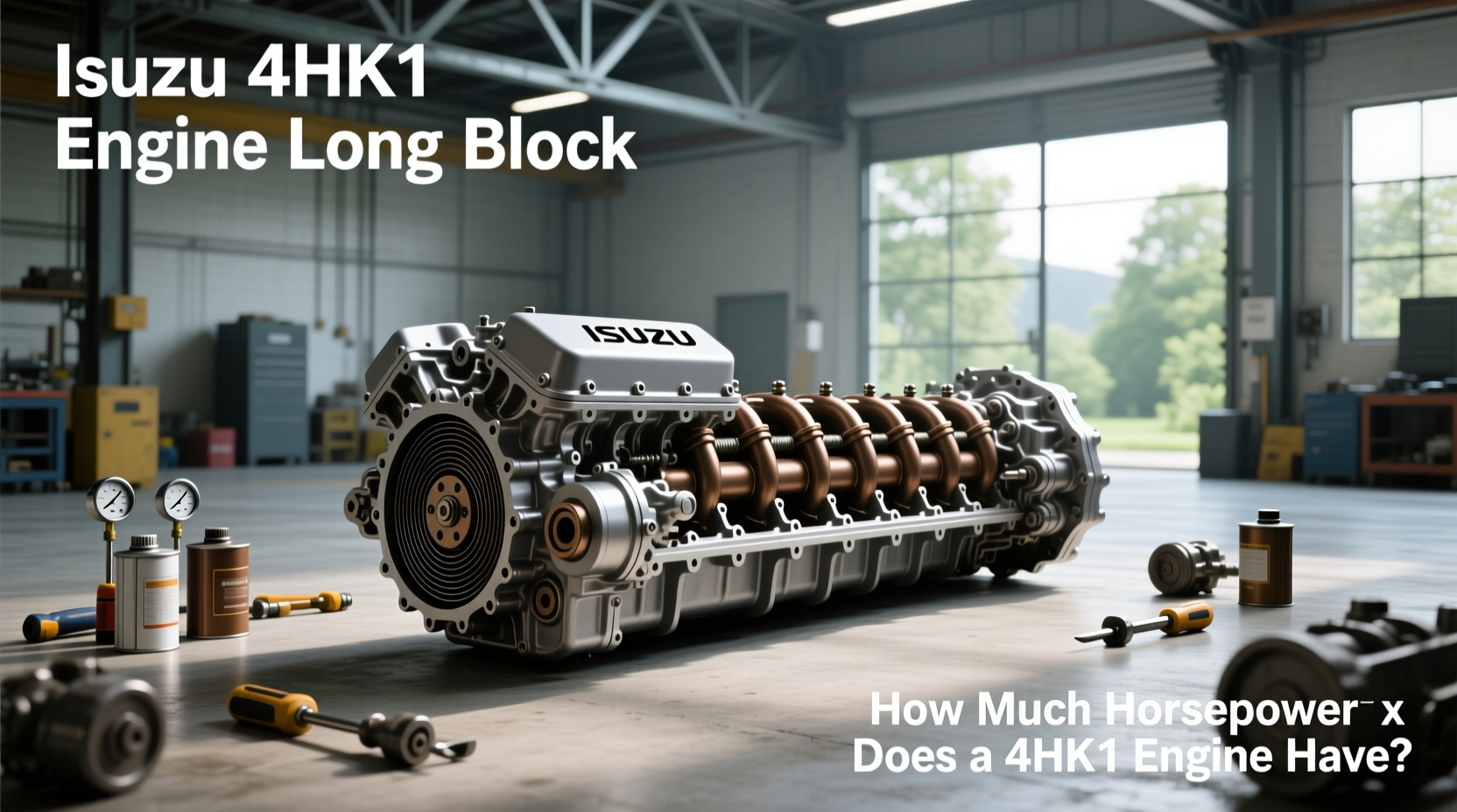 How to Choose Isuzu 4HK1 Engine Long Block, How Much HP?