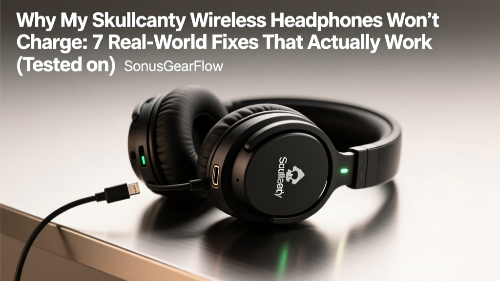 Skullcandy Wireless Headphones Won’t Charge Fixes (2026)