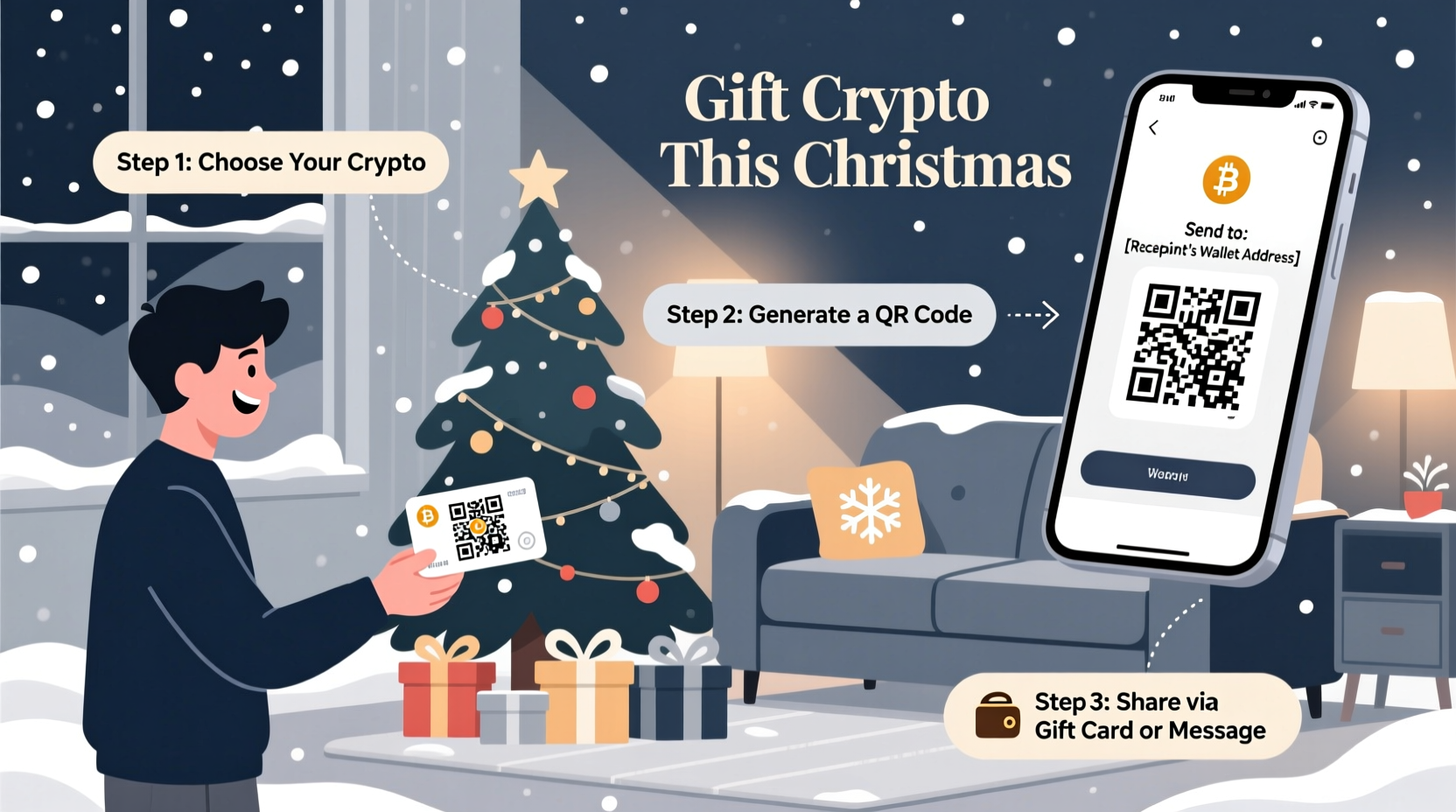 How To Gift Cryptocurrency As A Christmas Present Without Confusion