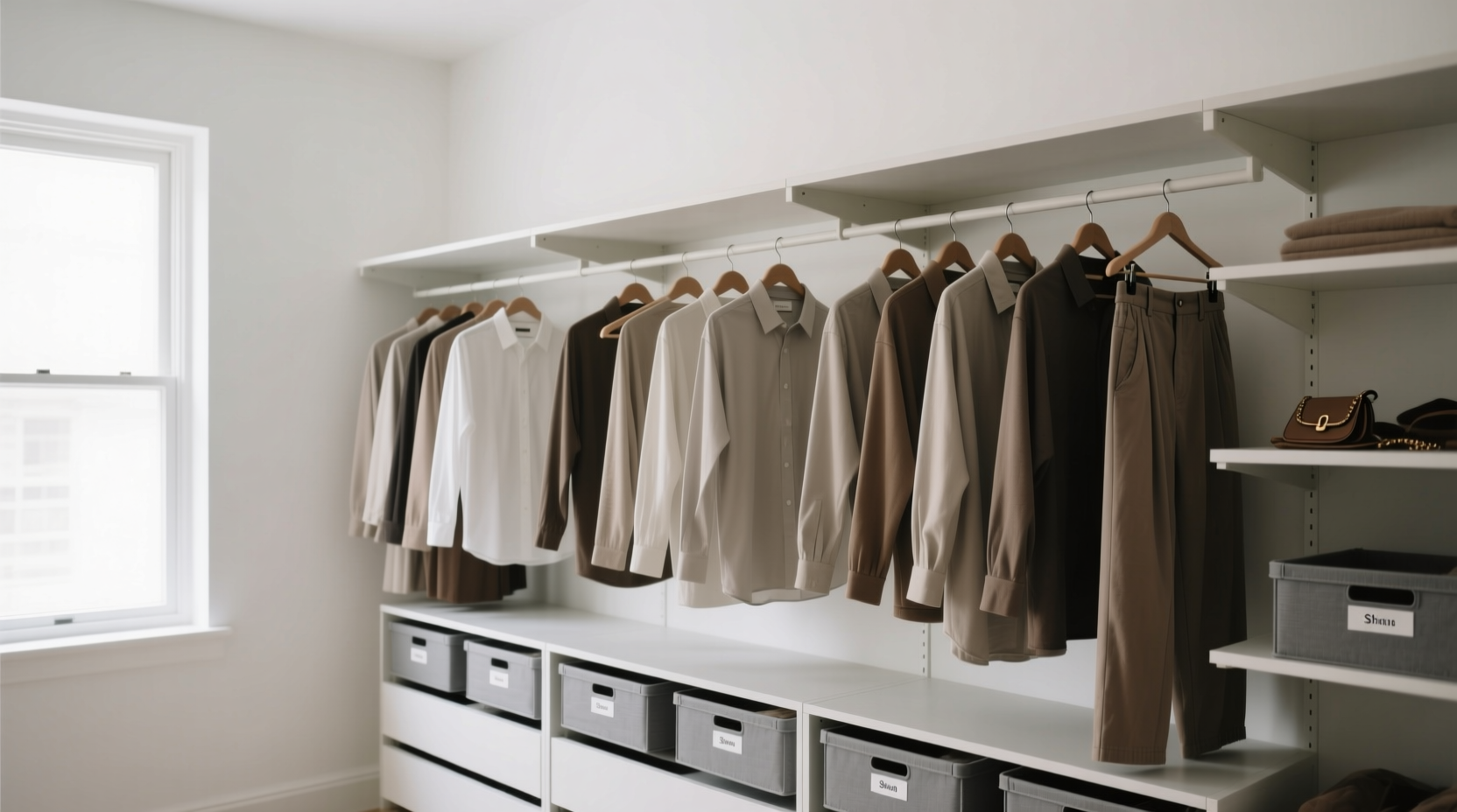 closet organization tips mirrored doors debunked