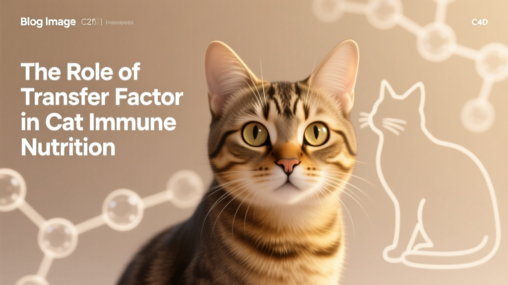 The Role of Transfer Factor in Cat Immune Nutrition