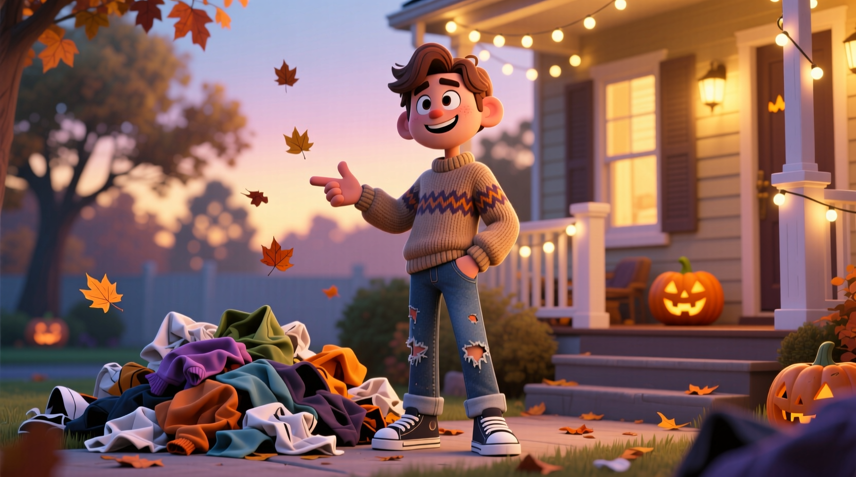 you dont have to ruin your clothes for halloween