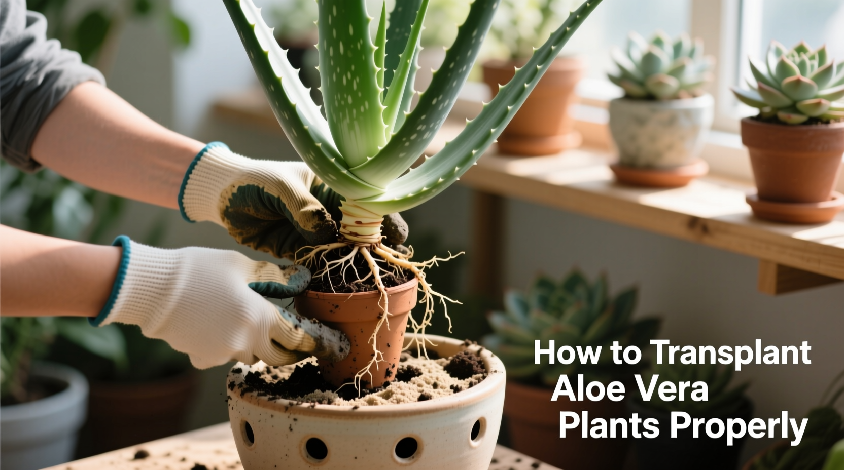 How To Transplant Aloe Vera Plants