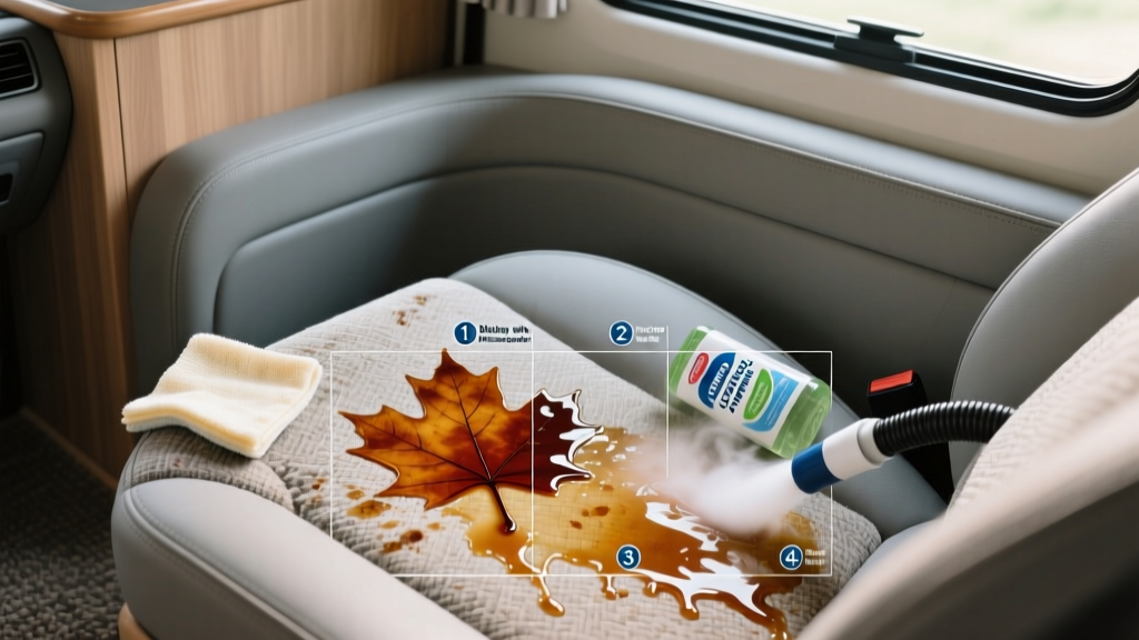 Tested: How to Get Syrup Out of RV Carpets & Seats
