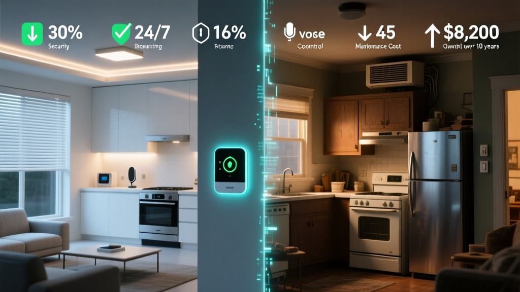 Smart Home vs Traditional Home: Energy Efficiency, Security & Cost Breakdown