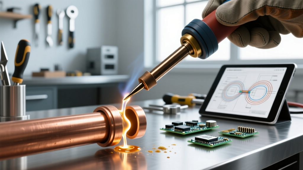 Soldering Iron for Copper Pipe: Setup and Calibration Guide