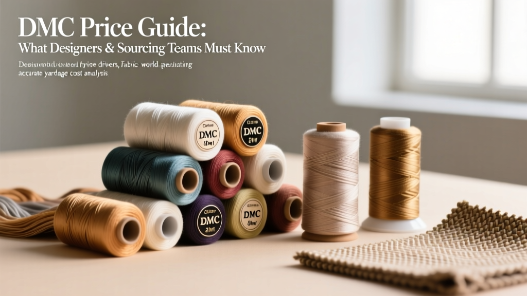 DMC Price Guide: What Designers & Sourcing Teams Must Know