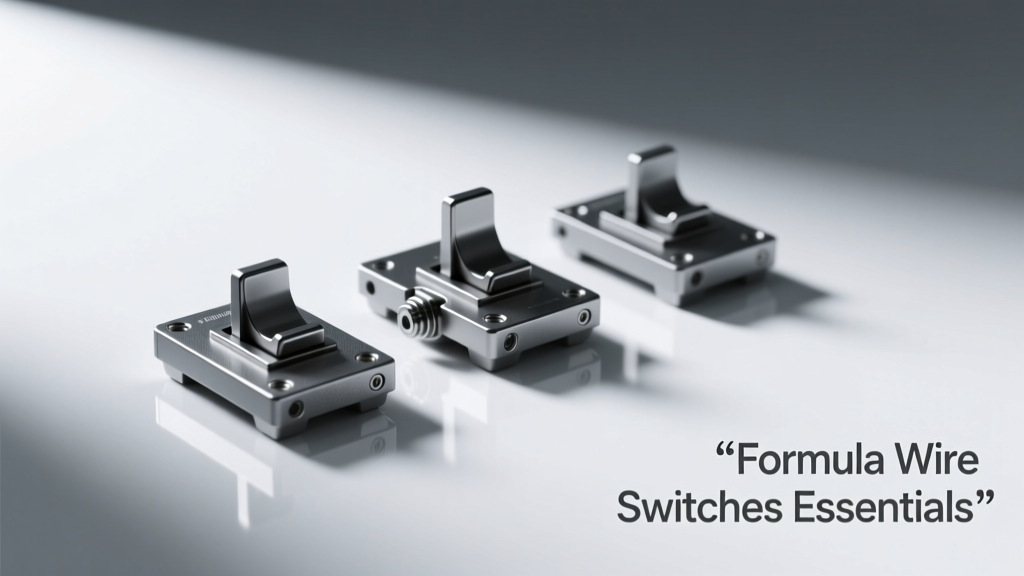 Formula Wire Switches Essentials: Performance, Standards, and Real-World Application in Motorsport Wiring