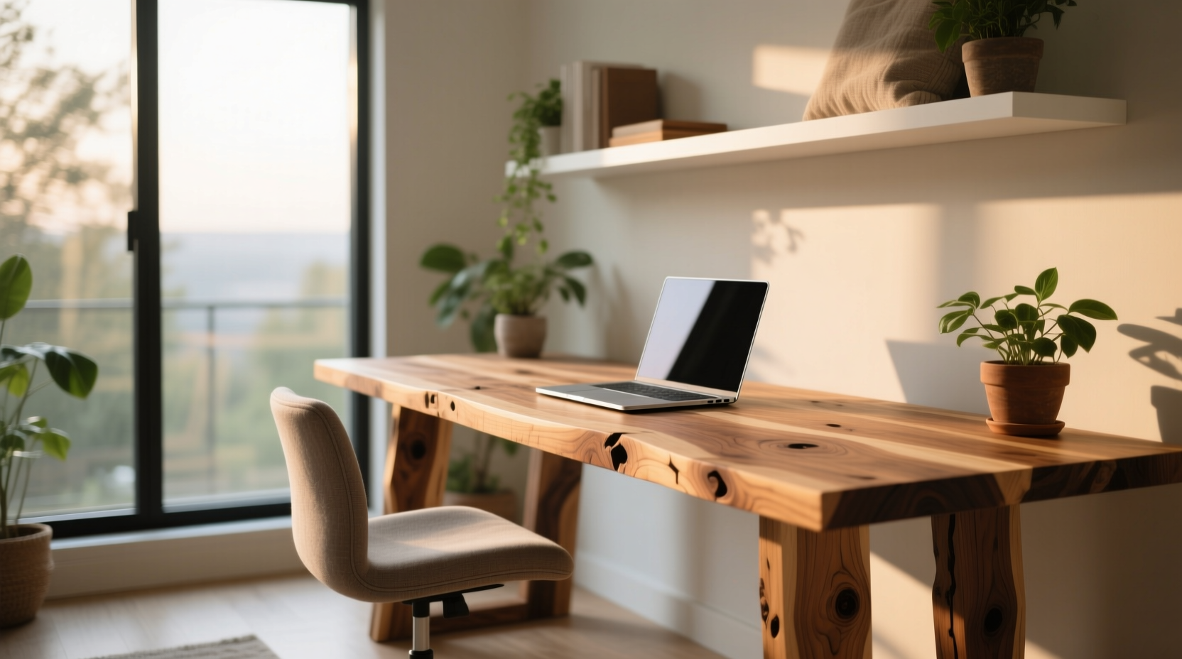 Eco Friendly Standing Desks Made From Reclaimed Wood