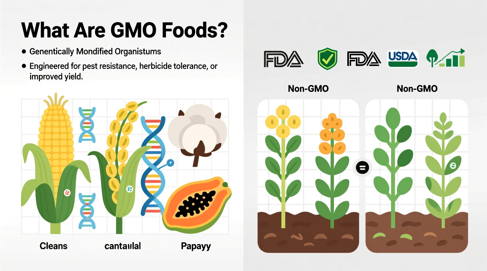 Common GMO Foods in US Market: Complete Guide