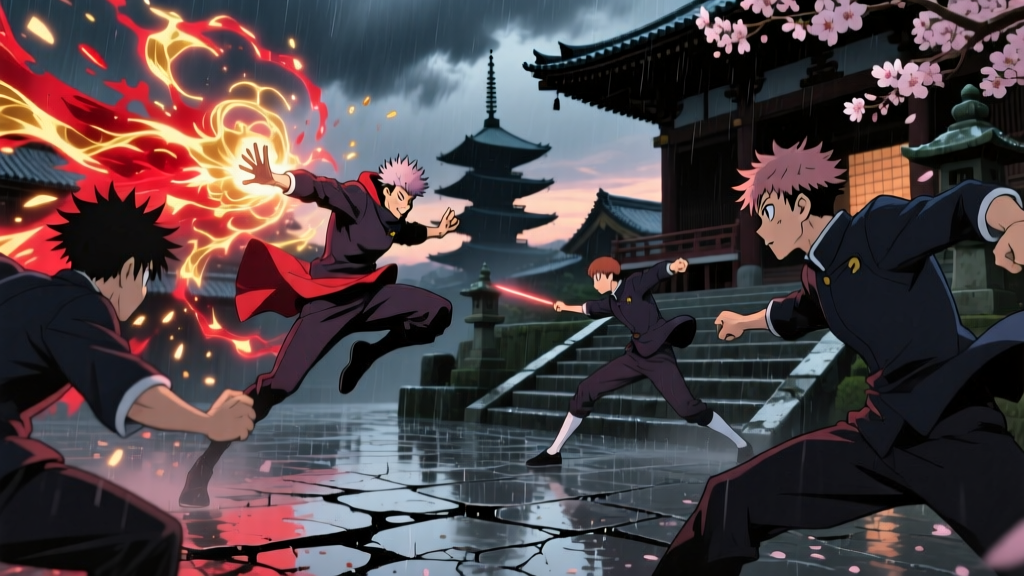 Jujutsu Kaisen S2 Kyoto Arc Fight Choreography