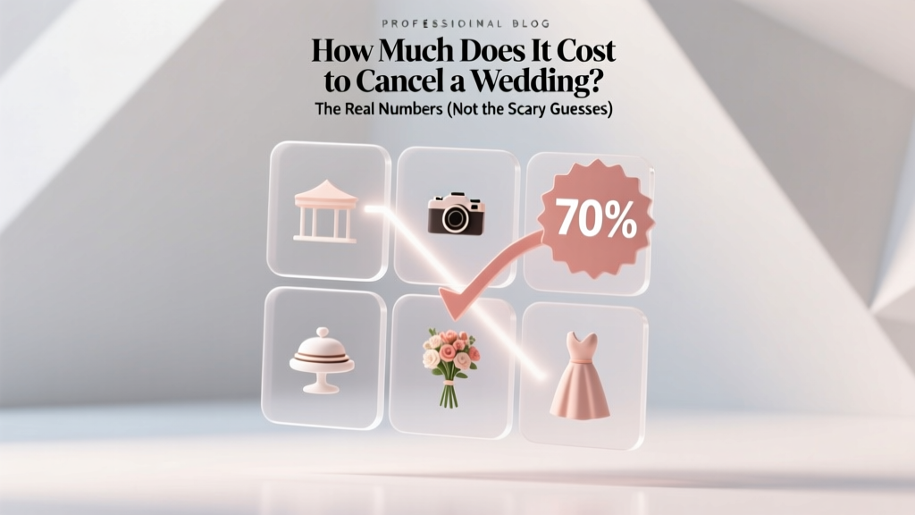 Wedding Cancellation Costs: Vendor Fees & Slash Tactics