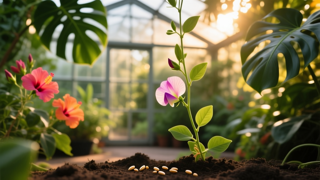 Sweet Peas in the Tropics: The Perfect Indoor Sowing Window
