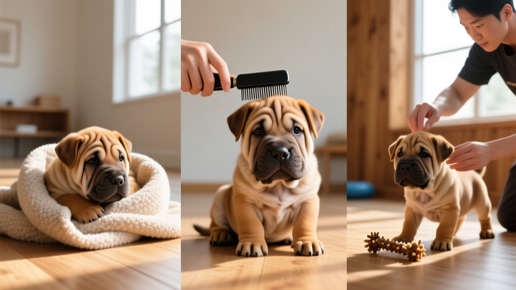 Chinese Shar-Pei Puppies: The Complete First-Year Care Guide
