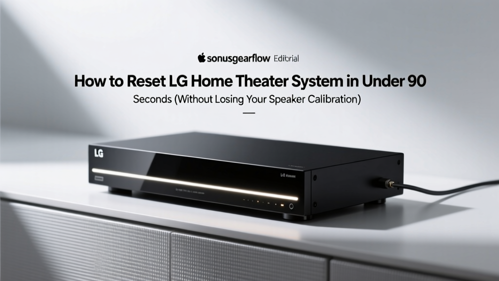 How to Reset LG Home Theater System (2026)